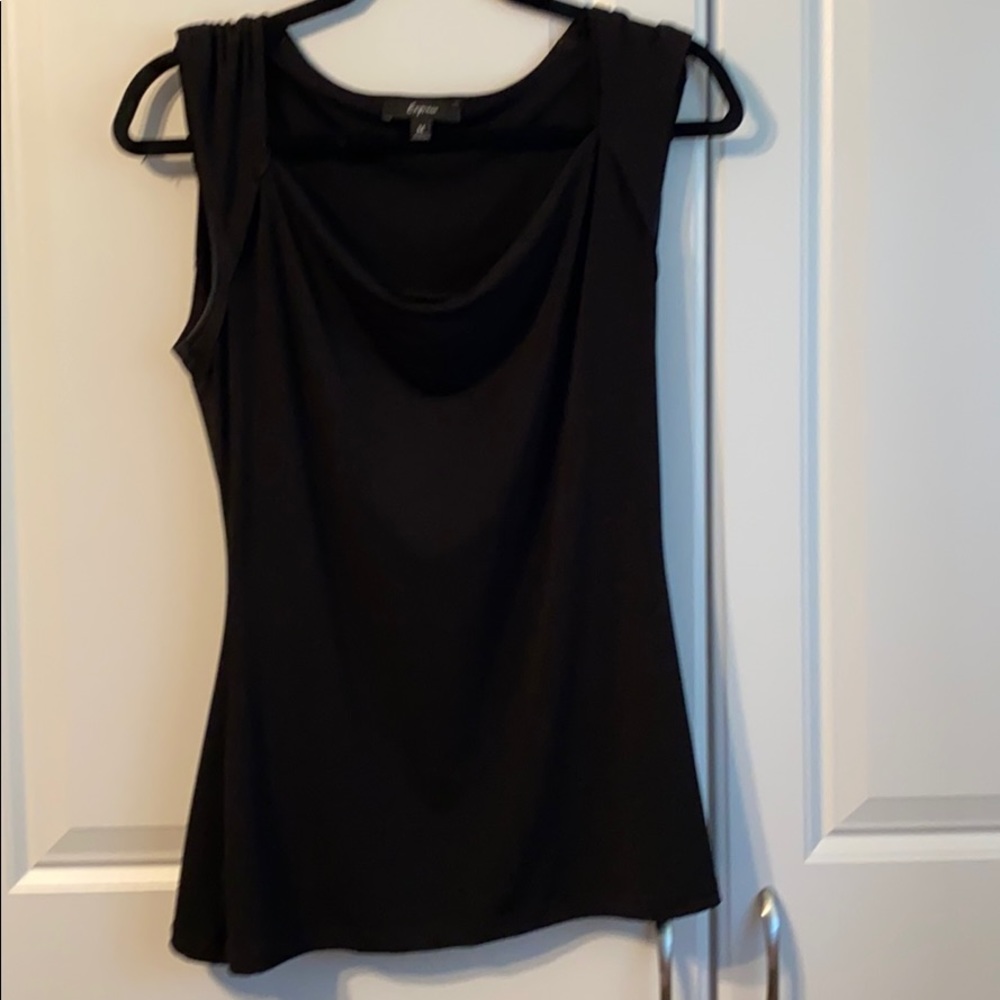 Express black sleeveless top